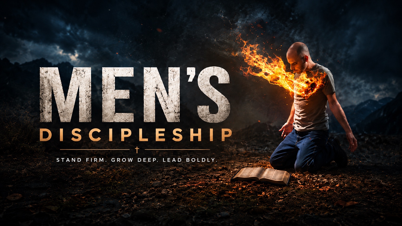 MEN'S DISCIPLESHIP — Stand Firm. Grow Deep. Lead Boldly.